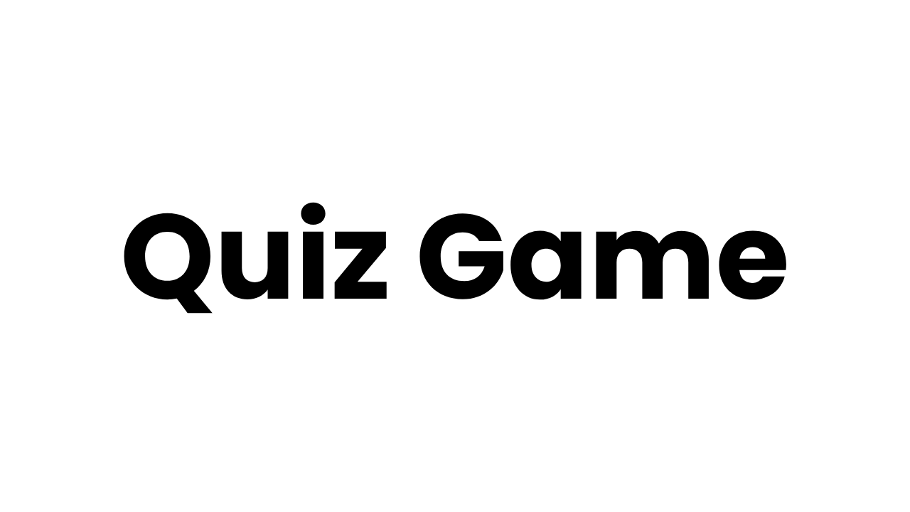 Quiz Game